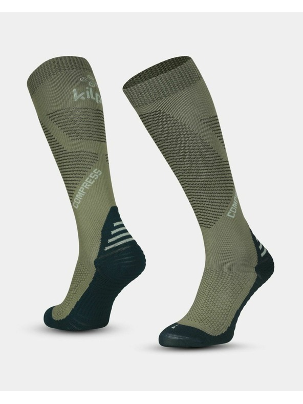 Kilpi Kilpi COMPRESS-U Kaki kompresijske nogavice