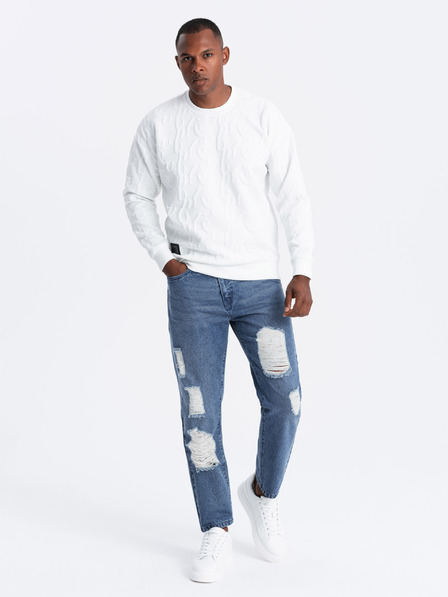Ombre Clothing Moške zožene kavbojke Ombre Clothing