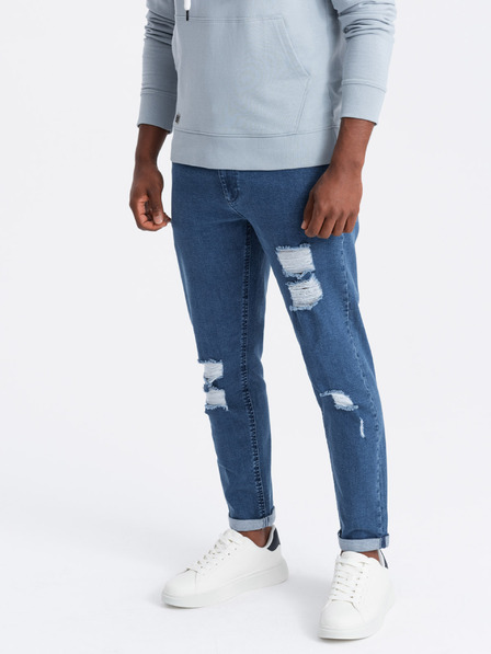 Ombre Clothing Moške zožene kavbojke Ombre Clothing