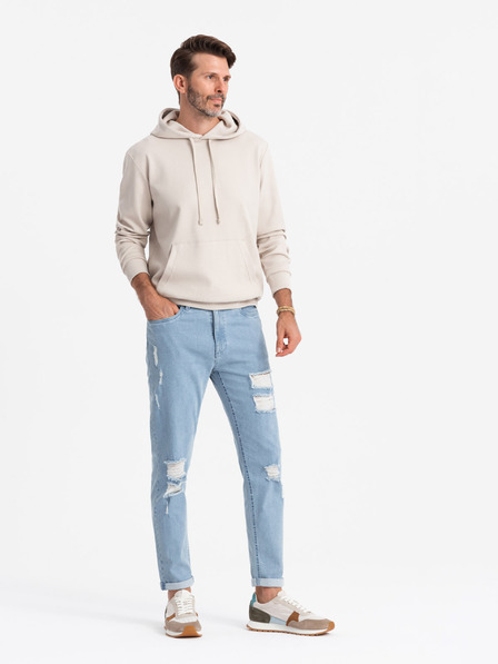 Ombre Clothing Moške zožene kavbojke Ombre Clothing