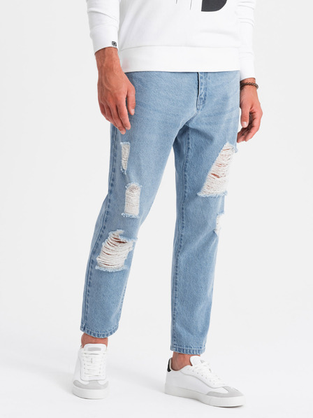 Ombre Clothing Moške zožene kavbojke Ombre Clothing