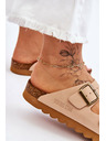 BIG STAR SHOES Ženski klasični copati Big Star LL274478 Bež