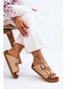 BIG STAR SHOES Ženski klasični copati Big Star LL274478 Bež