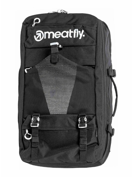 Meatfly Meatfly nahrbtnik Bleriot Black 46 L | Črna | Prostornina 46 L