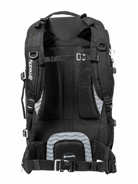 Meatfly Meatfly nahrbtnik Bleriot Black 46 L | Črna | Prostornina 46 L