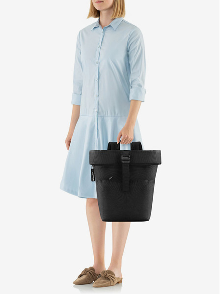 Reisenthel Batoh Reisenthel Rolltop Backpack Čierna