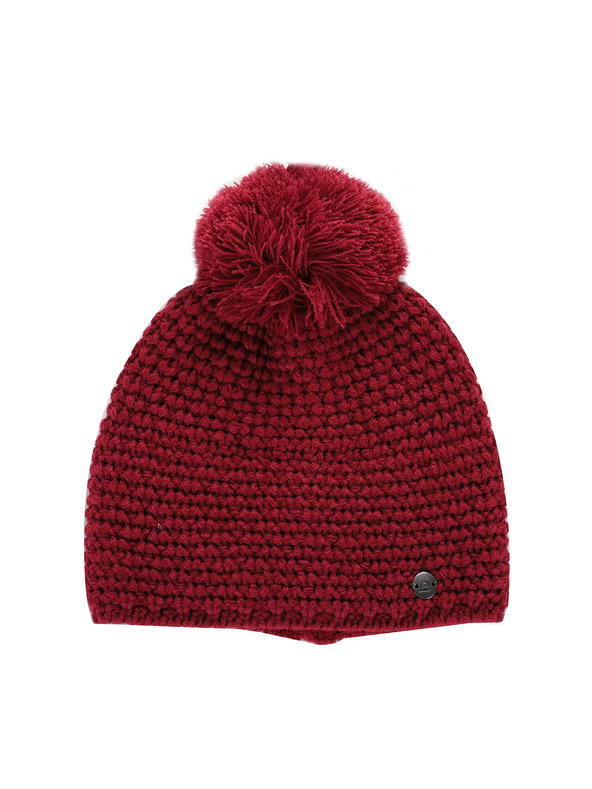 ALPINE PRO Zimska kapa z cofkom ALPINE PRO GRANE anemone