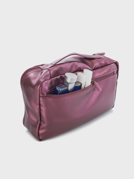 Heys Sada piatich cestovných organizérov v tmavoružovej farbe Heys Metallic Packing Cube 5ks