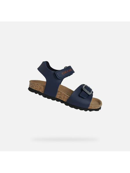 Geox Modri fantovski sandali Geox Chalki