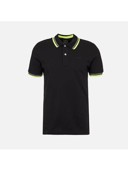 Geox Čierne pánske polo tričko Geox