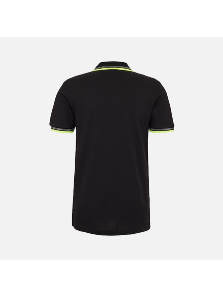 Geox Čierne pánske polo tričko Geox