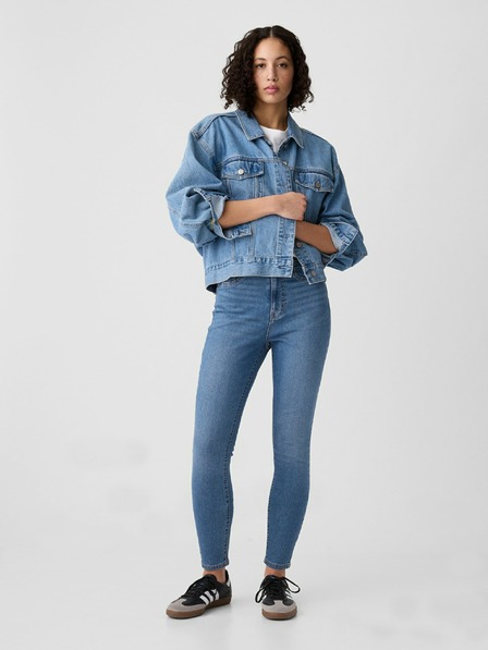 GAP Visokorasle najljubše jeggings hlače Gap