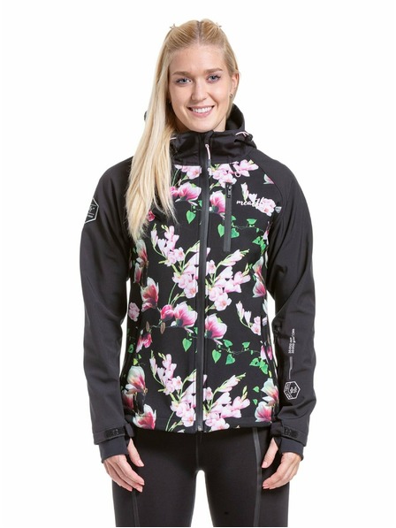 Meatfly Meatfly ženska softshell jakna Zaja Magnolia | Črna | Velikost