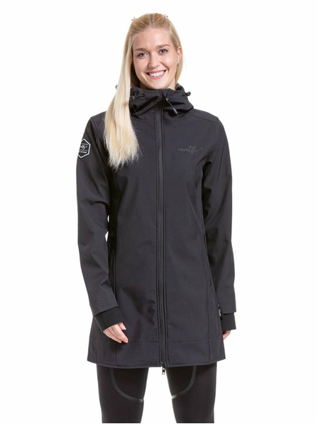 Meatfly Meatfly ženska softshell jakna Thea Black | Črna | Velikost