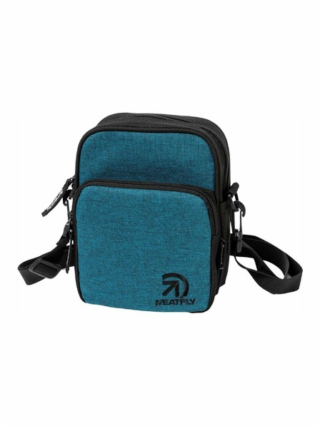 Meatfly Meatfly moška torbica Hardy Petrol Heather | Modra | Prostornina 1,5 L