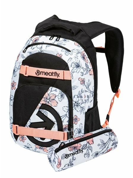 Meatfly Nahrbtnik Meatfly Exile Blossom White 24 L
