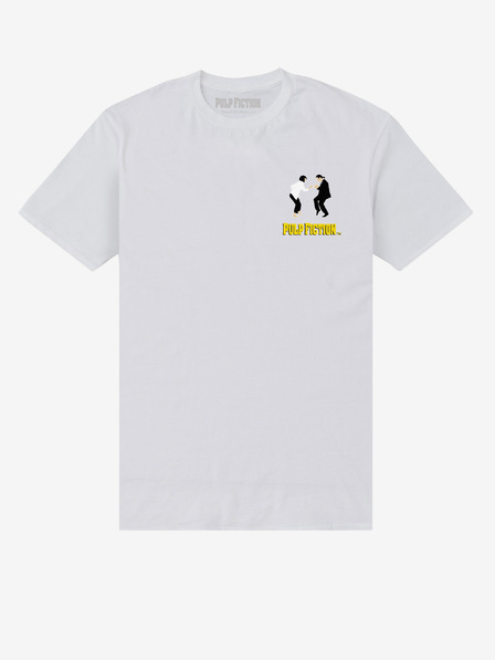 ZOOT.Fan Bela unisex majica ZOOT.Fan Pulp Fiction Vince in Mia