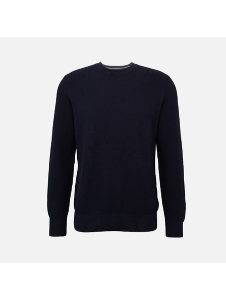 Geox Temno moder moški pulover Geox Knit