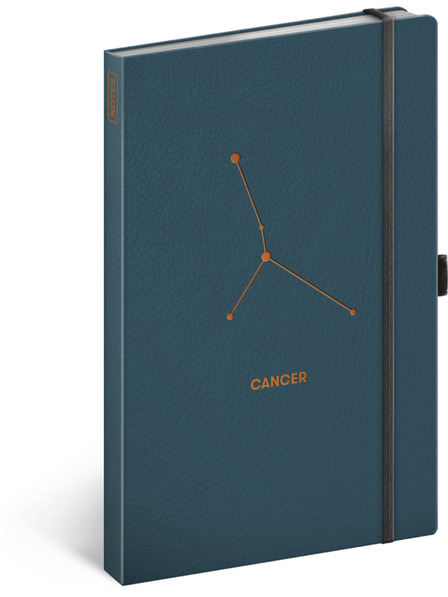 NOTIQUE NOTIQUE Notes Zodiakalno znamenje Rak, podloženo, 13 x 21 cm