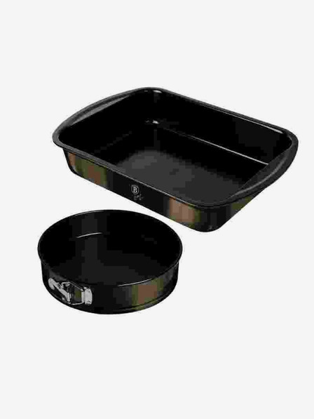 Berlingerhaus Komplet pladnjev za peko s titanovo neprijemljivo površino 2 kosa Shiny Black Edition BERLINGERHAUS