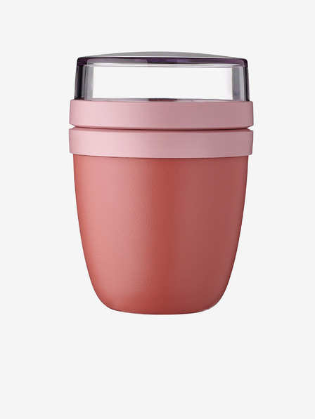 Mepal Rožnat jedilni box Mepal Ellipse Mini 300 + 120 ml