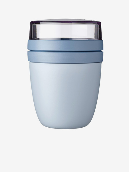 Mepal Svetlo modra škatla za malico Mepal Ellipse Mini 300 + 120 ml
