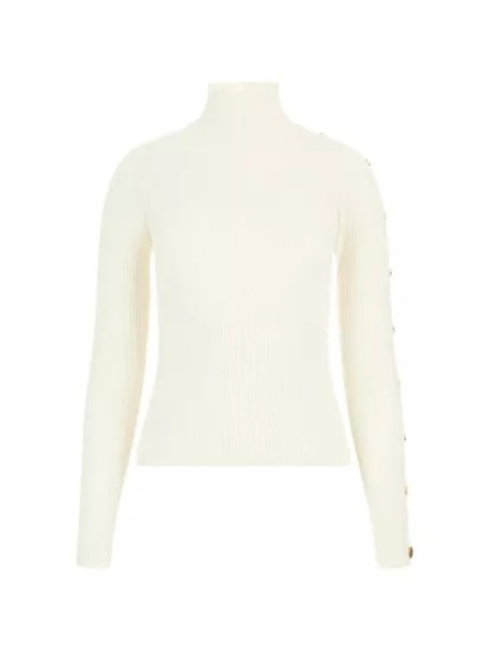 Guess Jeans Damski beli pulover Milky Guess jeans