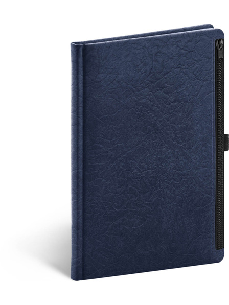 NOTIQUE NOTIQUE Beležka Hardy modra, črtasta, 13 x 21 cm