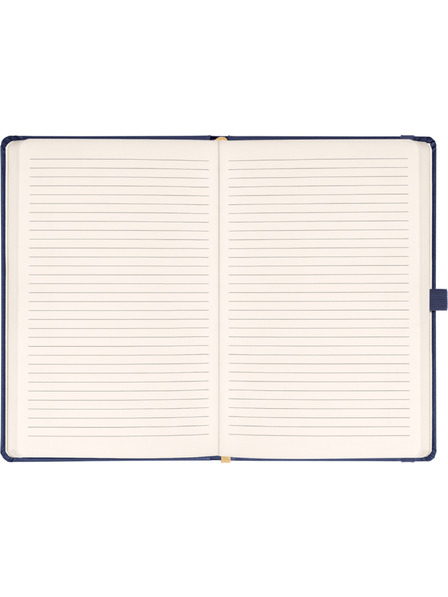 NOTIQUE NOTIQUE Notes Balakron, temno modra barva, podložen, 15 x 21 cm