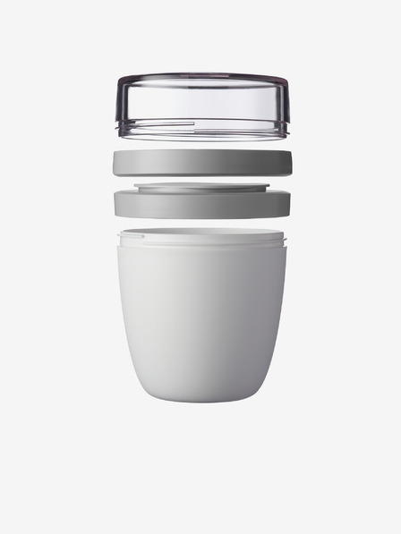 Mepal Črna škatla za hrano Mepal Ellipse 500 ml