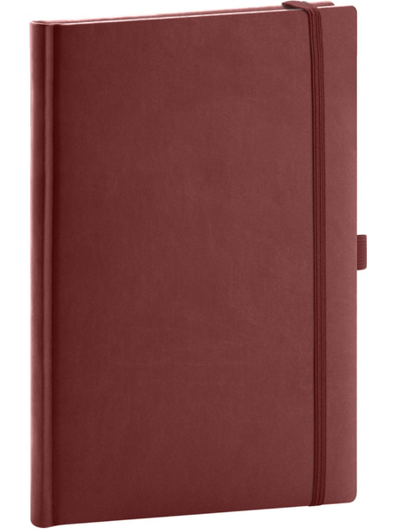 NOTIQUE NOTIQUE Notes Aprint Neo, bordo, podložen, 15 x 21 cm