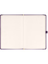 NOTIQUE NOTIQUE Notes Aprint Neo, vijolična, pikčasta, 15 x 21 cm