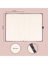 NOTIQUE NOTIQUE Notes Aprint Neo, vijolična, pikčasta, 15 x 21 cm