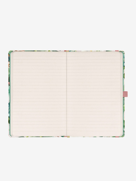 NOTIQUE NOTIQUE Zapiski z lilijo, podloženo, 13 x 21 cm