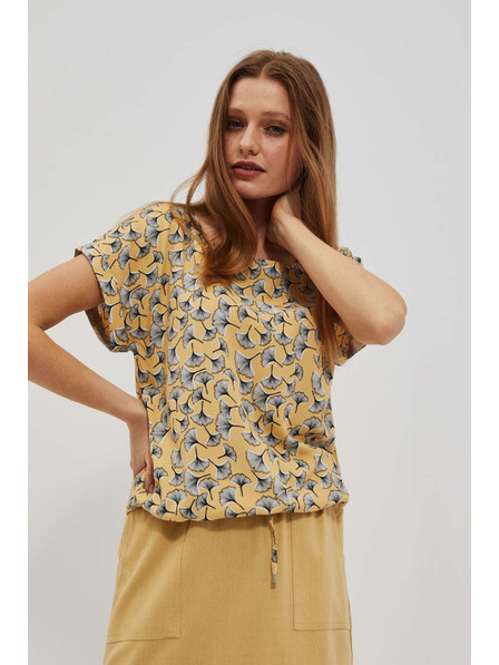 Moodo Rumena bluza Moodo