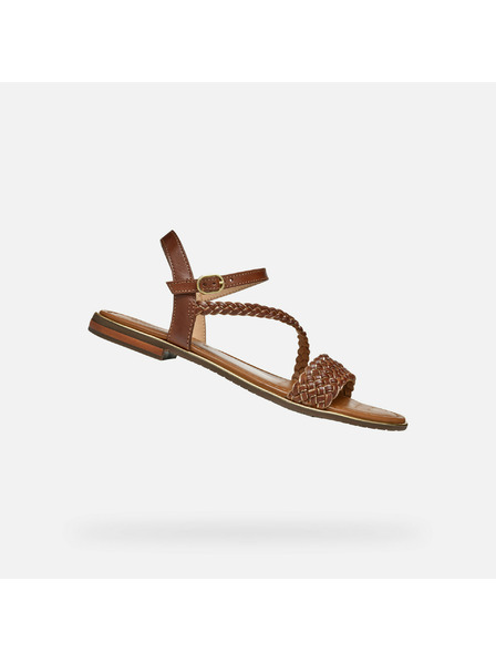 Geox Svetlo rjavi ženske sandali Geox Sozy Plus