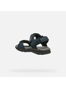 Geox Tmavé modré pánske sandále Geox Spherica EC5
