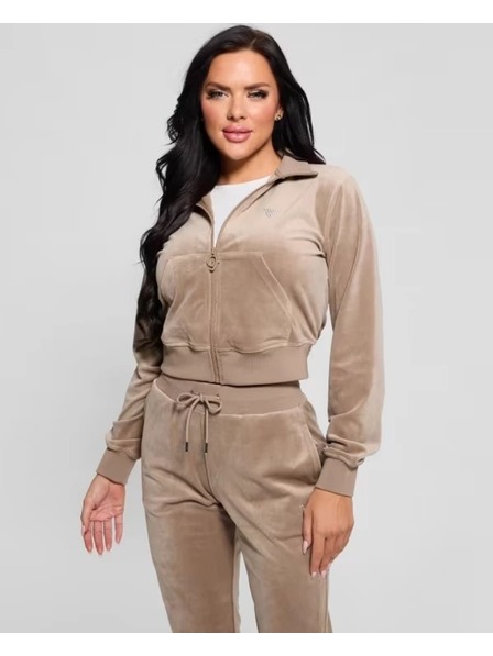Guess Jeans Ženska rjava jopa Coutore D104 Guess jeans