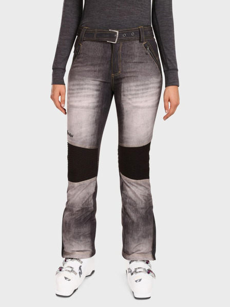 Kilpi Sive ženske softshell smučarske hlače Kilpi JEANSO