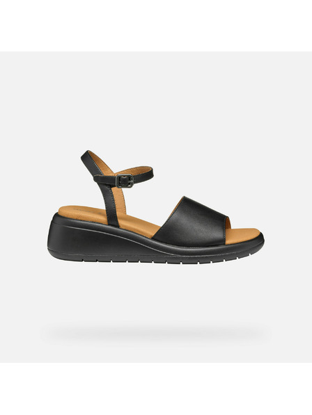 Geox Črne ženske sandali Geox Meliconia