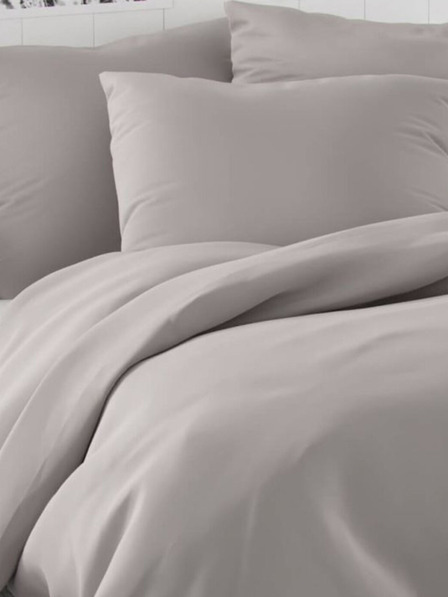 Kvalitex Satenasto pregrinjalo LUXURY COLLECTION 140x220, 70x90cm svetlo siva
