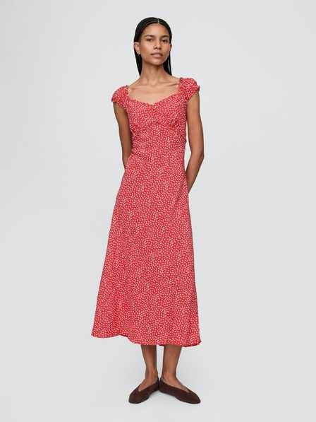 GAP Cvetlične maxi obleke Americana GAP