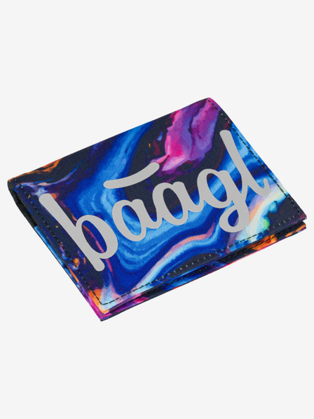 BAAGL  Vijolična študentska denarnica Baagl Marble