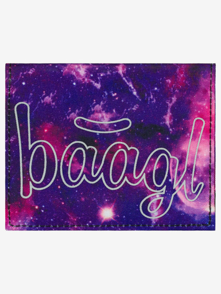 BAAGL  Vijolična študentska denarnica Baagl Galaxy