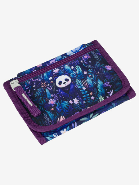 BAAGL  Vijolična denarnica za okoli vratu Baagl Jungle Panda