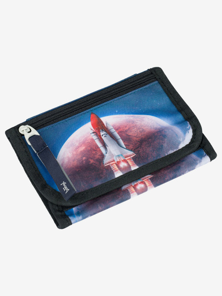 BAAGL  Modra denarnica za vratu Baagl Space Shuttle