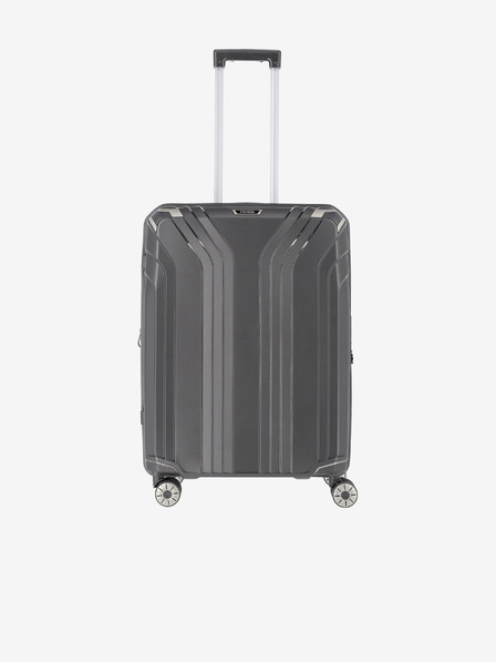 Travelite Potovalni kovček Travelite Elvaa 4w M črne barve
