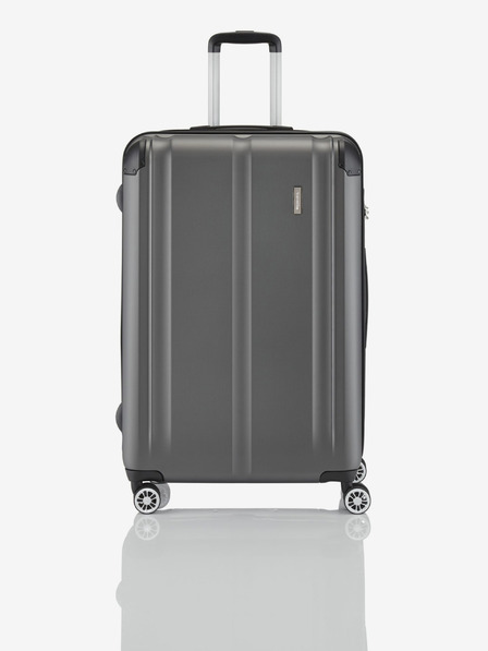 Travelite Potovalni kovček Travelite City 4w L Anthracite