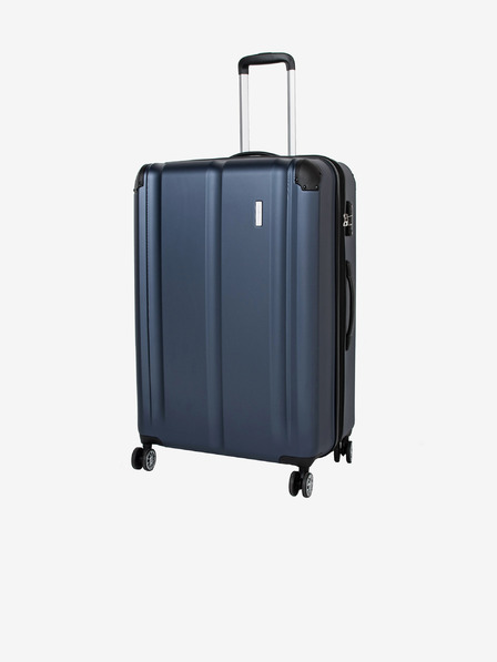 Travelite Potovalni kovček Travelite City 4w L Navy