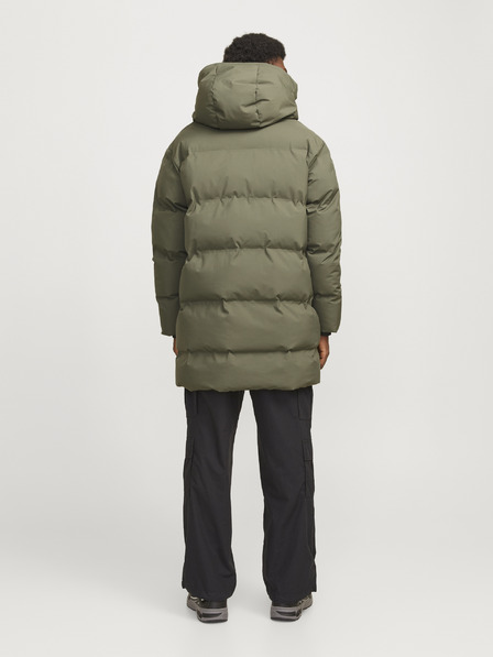 Jack & Jones Kaki moški zimski prešiti plašč Jack & Jones Alpha